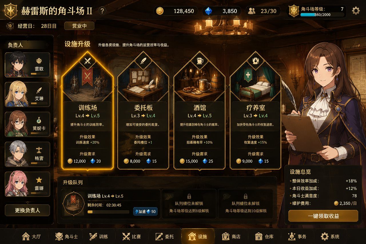 赫雷斯的角斗场Ⅱ 角色路线 页面配图 5